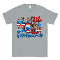 Heather Grey little miss firecracker Classic Tee - AdoDesignShop