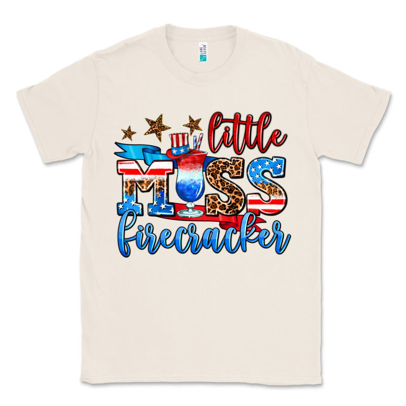 Little Miss Firecracker Classic Tee by AdoDesignShop | Teevron