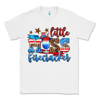 White little miss firecracker Classic Tee - AdoDesignShop