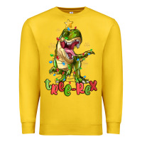 Lemon tree rex trex christmas dinosaur Premium Sweatshirt - MaliasSmallBusiness