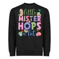 Black Little mister hops a lot Easter Heavyweight Sweatshirt - Neo Western