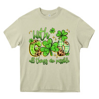 Mossy with god all things are possible Heavy Core Tee - Artiststas
