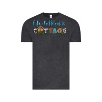 Vintage Black life is better at the cottage Vintage Tee - HRA Design Shop
