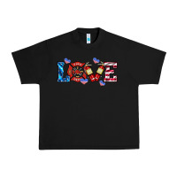 Black firefighter love Urban Heavy Tee - HRA Design Shop