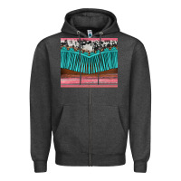Charcoal Heather western fringe cowhide leopard Zipper Hoodie - BarkalooDesign