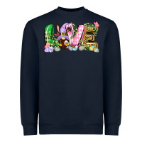 Navy Love Easter gnome Easter Day Heavyweight Sweatshirt - CowGirlArtShop
