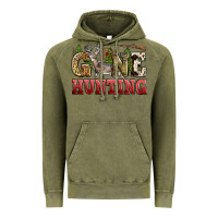 Vintage Olive gone hunting Vintage Hoodie - Zillion Design Studio