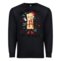Black out here looking tamalicious christmas tamale Premium Sweatshirt - MaliasSmallBusiness