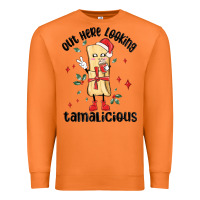 Carrot out here looking tamalicious christmas tamale Premium Sweatshirt - MaliasSmallBusiness