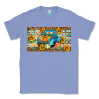 Colony Blue Fall truck sunflowers Classic Tee - Artiststas
