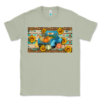 Matcha Fall truck sunflowers Classic Tee - Artiststas