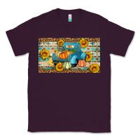 Plum Fall truck sunflowers Classic Tee - Artiststas