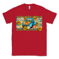 Red Fall truck sunflowers Classic Tee - Artiststas