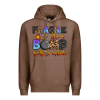 Chestnut fragile like a bomb ready to explode Premium Hoodie - Artiststas