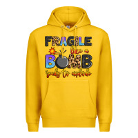 Lemon fragile like a bomb ready to explode Premium Hoodie - Artiststas