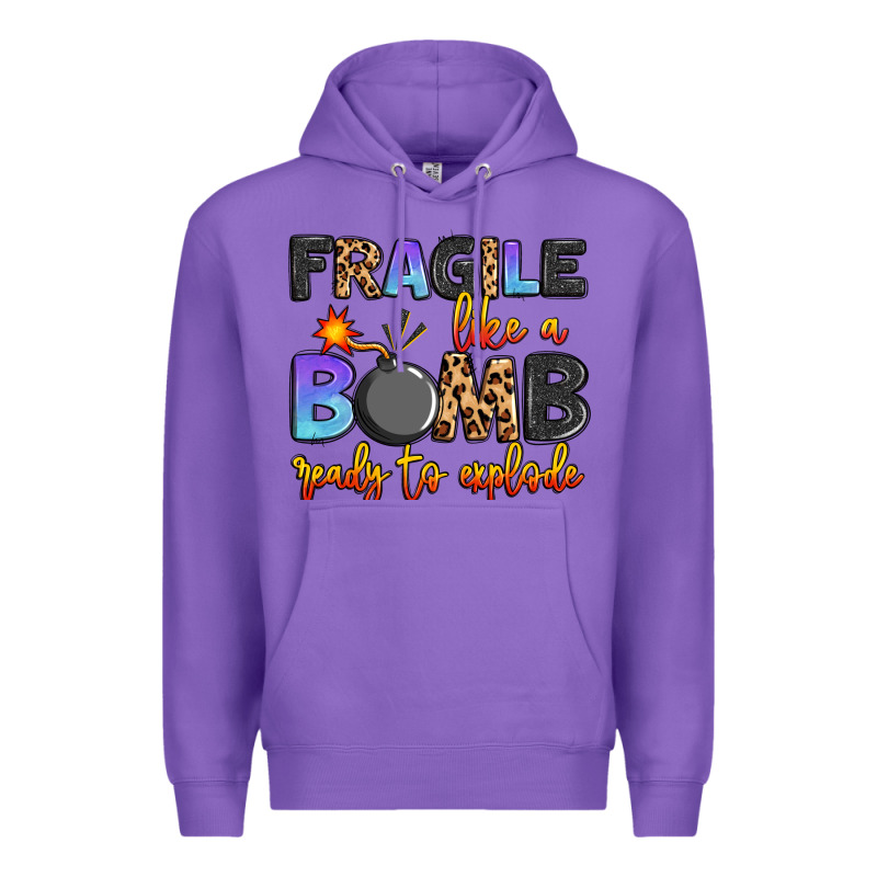 Fragile Like A Bomb Ready To Explode Premium Hoodie by Artiststas | Teevron