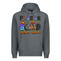 Rock fragile like a bomb ready to explode Premium Hoodie - Artiststas