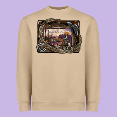 Desert Darlin Heavyweight Sweatshirt Designed By Sublimationcraftshop