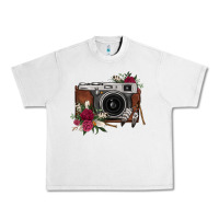 Lunar Rock floral feather vintage camera Urban Heavy Tee - FaDigitalArtStudio