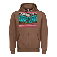 Chestnut western fringe cowhide leopard Zipper Hoodie - BarkalooDesign