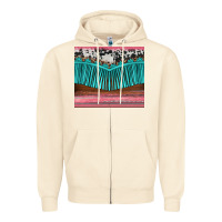 Sandshell western fringe cowhide leopard Zipper Hoodie - BarkalooDesign