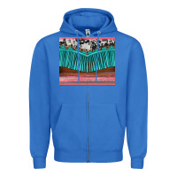 True Royal western fringe cowhide leopard Zipper Hoodie - BarkalooDesign