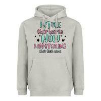 Moon Dust i stole their hearts now i am stealing their last Heavyweight Hoodie - MaliasSmallBusiness