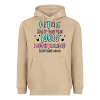 Mushroom i stole their hearts now i am stealing their last Heavyweight Hoodie - MaliasSmallBusiness