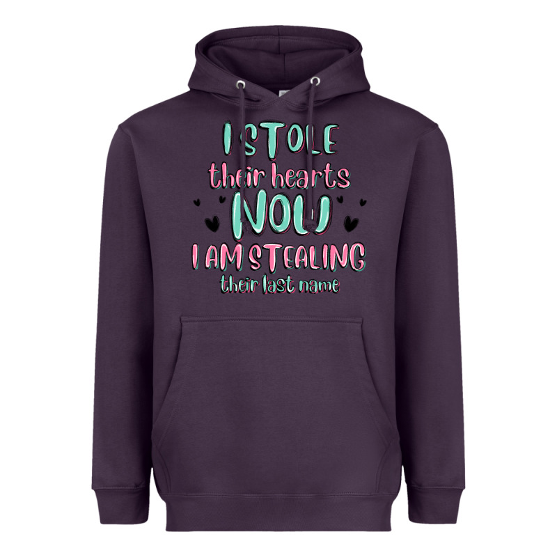 I Stole Their Hearts Now I Am Stealing Their Last Heavyweight Hoodie by MaliasSmallBusiness | Teevron