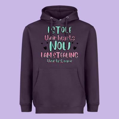 I Stole Their Hearts Now I Am Stealing Their Last Heavyweight Hoodie Designed By Maliassmallbusiness