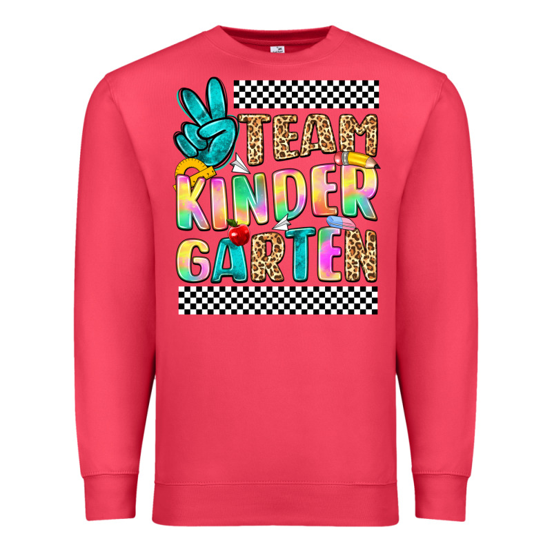 Team Kindergarten Premium Sweatshirt by NancyCooperArtShop | Teevron