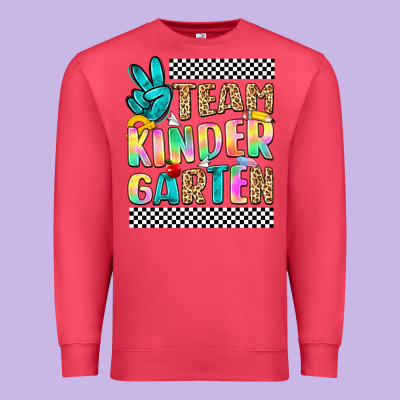 Team Kindergarten Premium Sweatshirt Designed By Nancycooperartshop