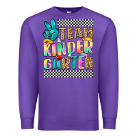 Purple team kindergarten Premium Sweatshirt - NancyCooperArtShop