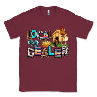 Burgundy Local egg dealer Classic Tee - AdoDesignShop