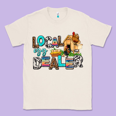 Local Egg Dealer Classic Tee Designed By Adodesignshop