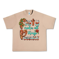 Burro faith makes all things possible Urban Heavy Tee - BarkalooDesign
