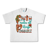 Lunar Rock faith makes all things possible Urban Heavy Tee - BarkalooDesign