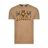 Vintage Coffee mom blessed Vintage Tee - RacoonDesign
