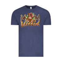 Vintage Denim mom blessed Vintage Tee - RacoonDesign