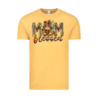 Vintage Mustard mom blessed Vintage Tee - RacoonDesign