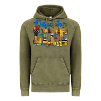 Vintage Olive dispatcher life Vintage Hoodie - Zillion Design Studio