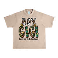 French Oak boy gigi from son up to son down Urban Heavy Tee - CowhideDigitalArt