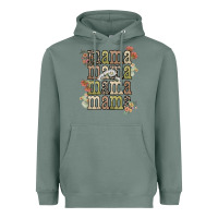Sage mama mama mama mama western flower Heavyweight Hoodie - NancyCooperArtShop