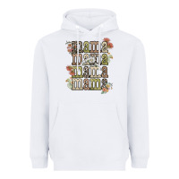 White mama mama mama mama western flower Heavyweight Hoodie - NancyCooperArtShop