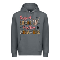 Rock support local hustlers and dreamers Premium Hoodie - Artiststas