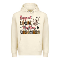 Sandshell support local hustlers and dreamers Premium Hoodie - Artiststas