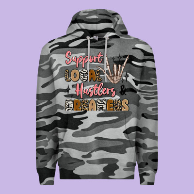 Support Local Hustlers And Dreamers Premium Hoodie Designed By Artiststas