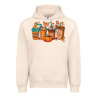 Sandshell Kidney Cancer coffee cups orange ribbon Urban Hoodie - NancyCooperArtShop