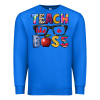 True Royal teach like a boss Premium Sweatshirt - NancyCooperArtShop