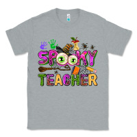 Heather Grey spooky teacher Classic Tee - AdoDesignShop